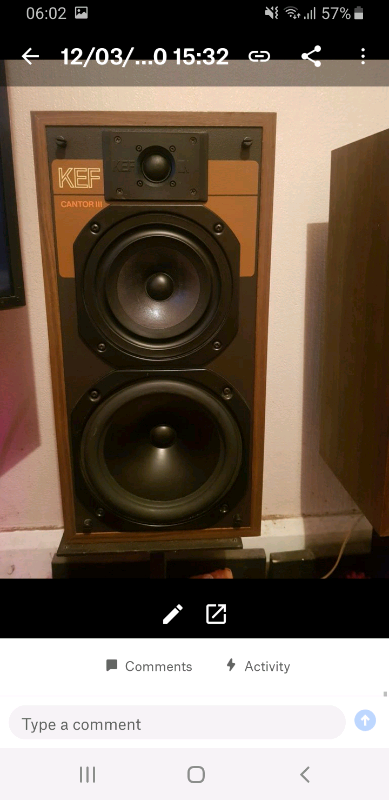 kef cantor speakers